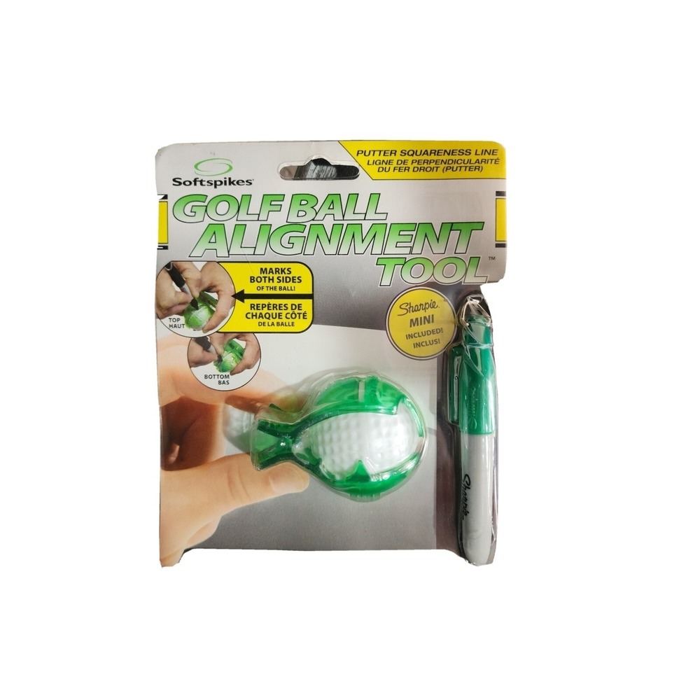 Softpikes GOLF Ball Alignment Tool  gag‎ gift BRAND NEW